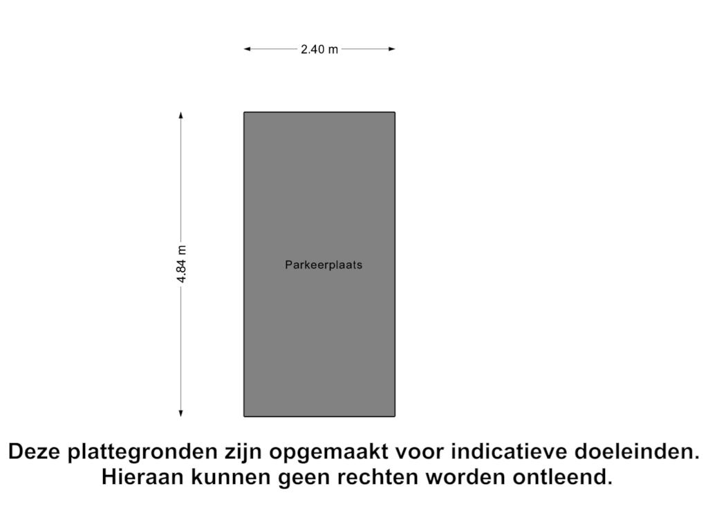 Bekijk plattegrond van Parkeerplaats van Schelpweg 2420