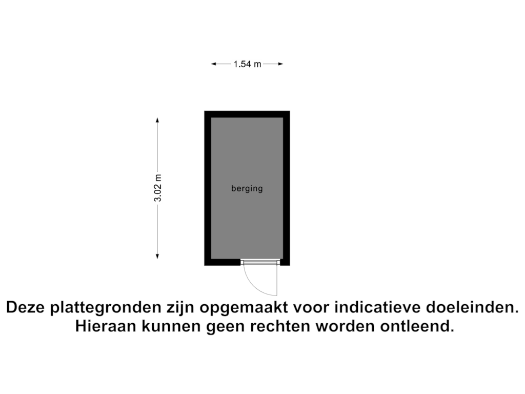 Bekijk plattegrond van Berging van Schelpweg 2420