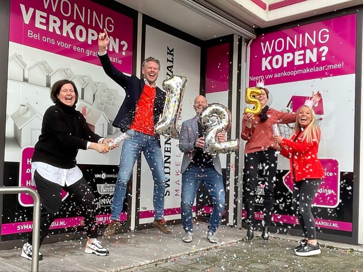 Een promotiefoto voor op kantoor