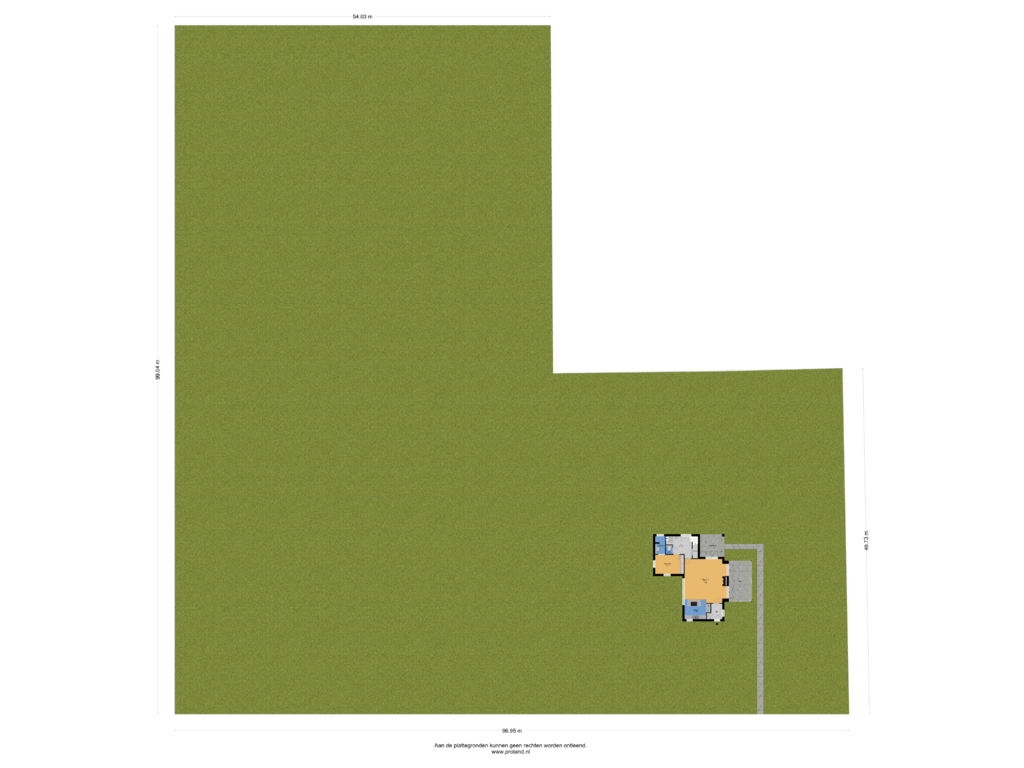 Bekijk plattegrond van Begane Grond Tuin van Badweg 16