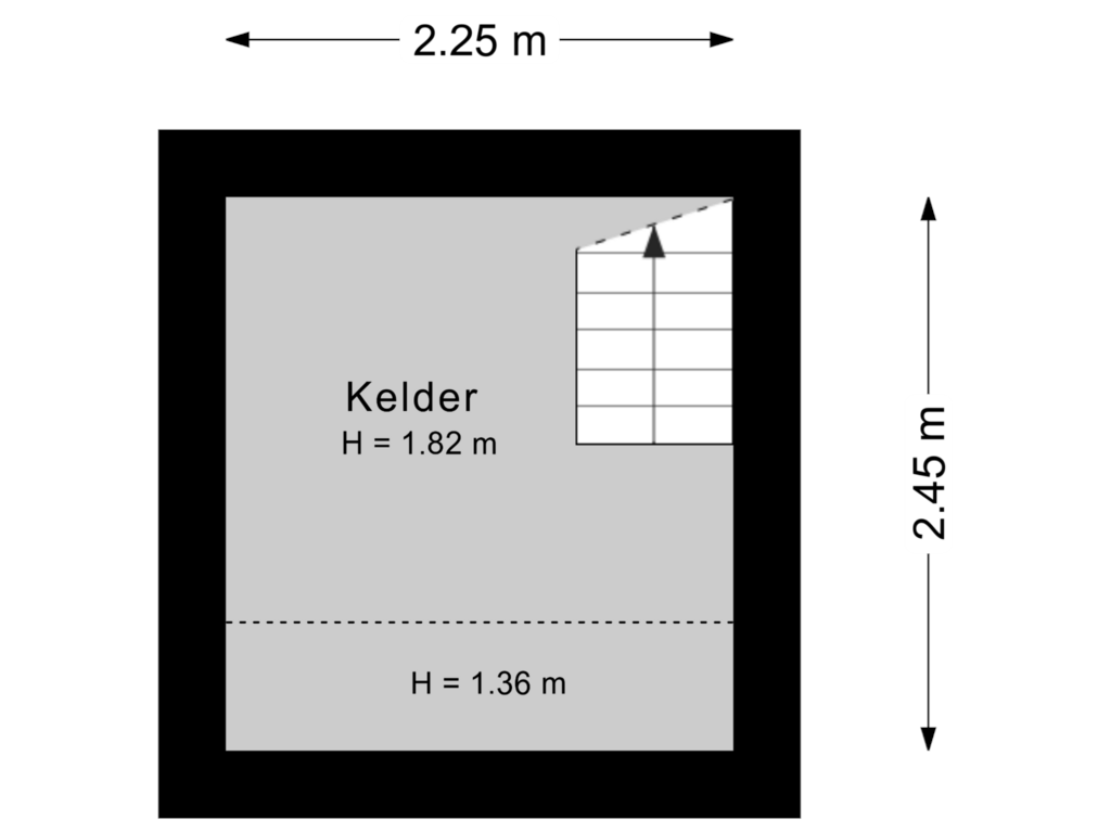 Bekijk plattegrond van Kelder van Quacksedijk 2