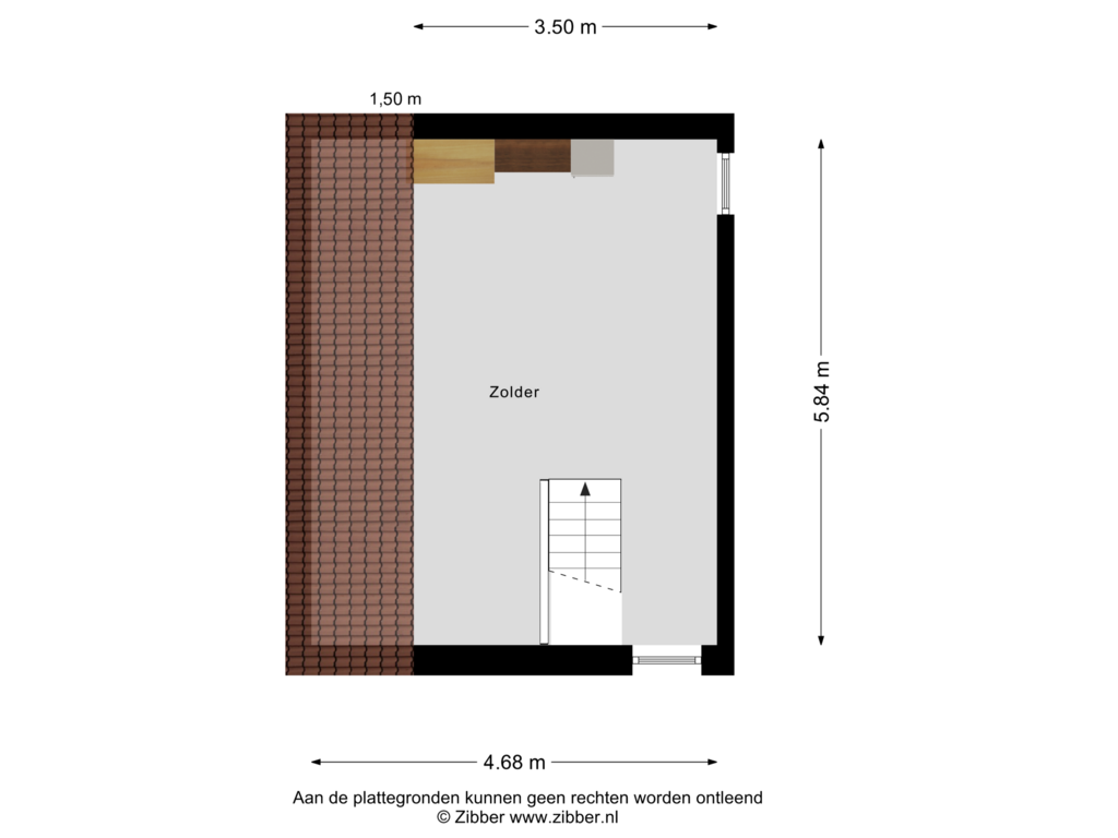 Bekijk plattegrond van Tweedie Verdieping van Windmolen 3