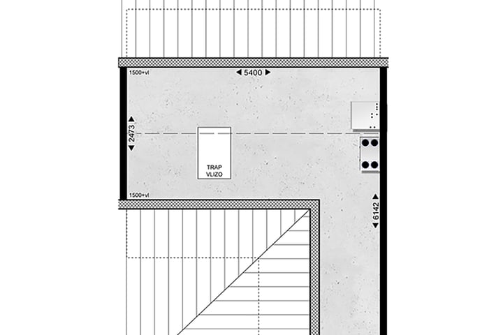 Bekijk foto 6 van Tussenwoning. type B (Bouwnr. 61)