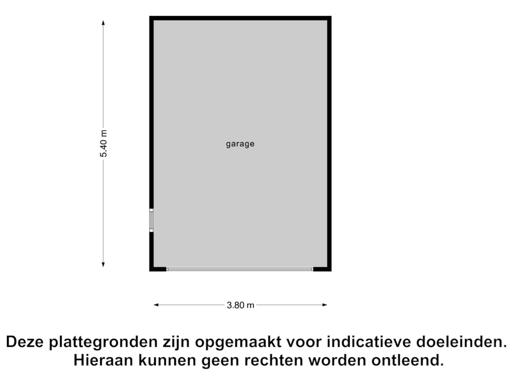 Bekijk plattegrond van Garage van Zijtak 4