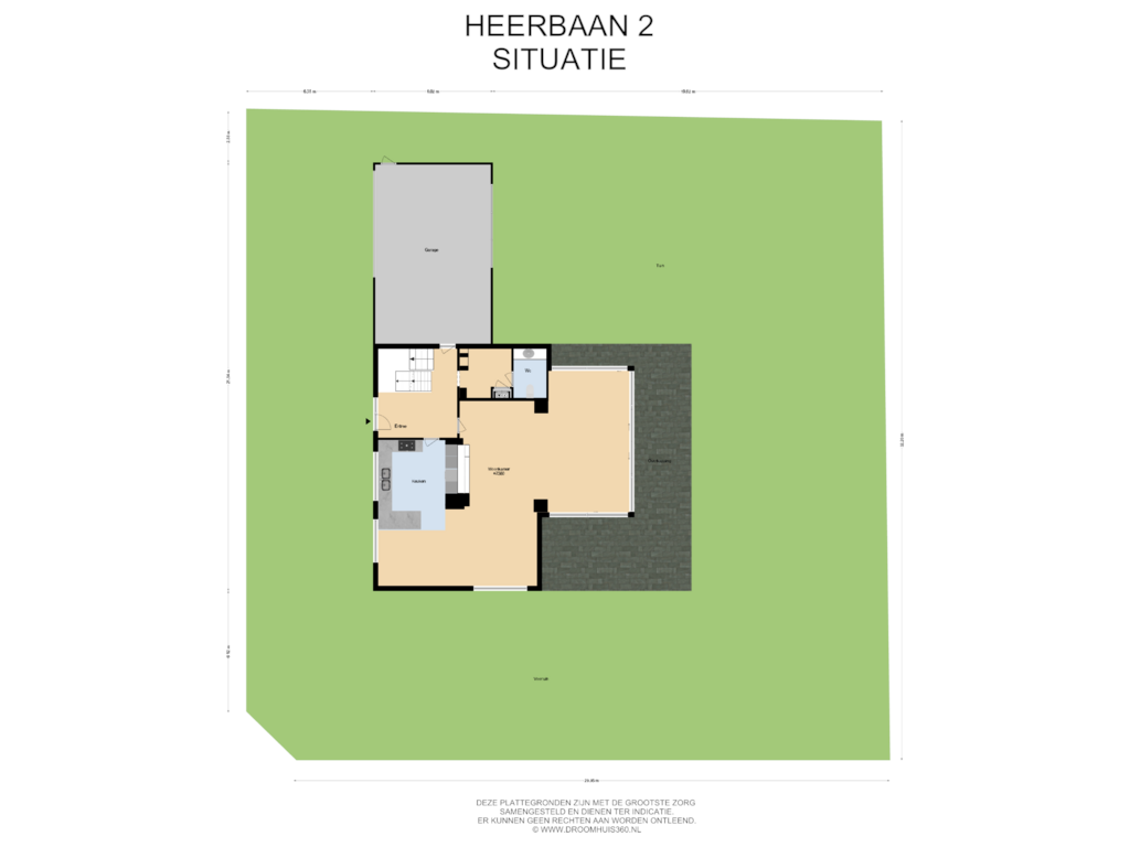 Bekijk plattegrond van Situatie van Heerbaan 2