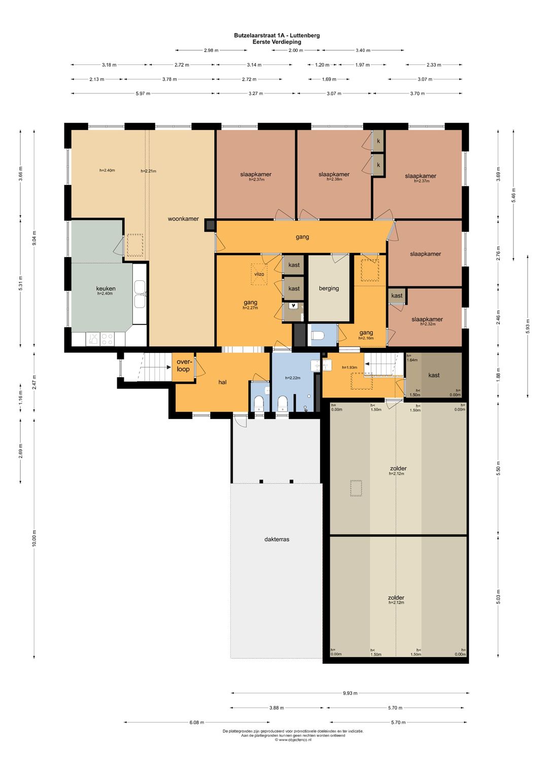 Foto 22 van Butzelaarstraat 1-A