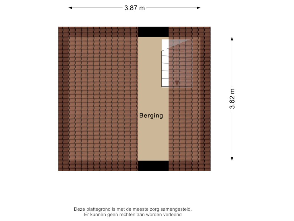 Bekijk plattegrond van Garage zolder van Heereweg 61