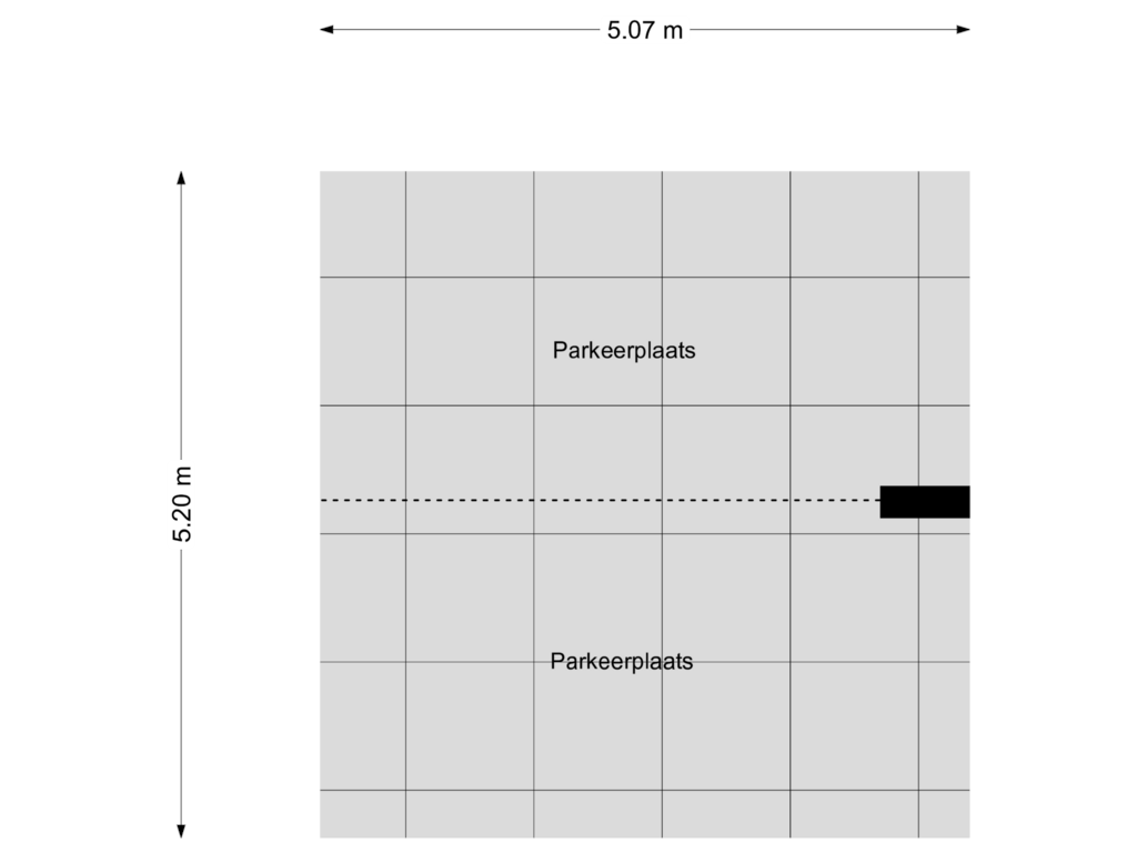 Bekijk plattegrond van Parkeerplaatsen van Dr. Lelykade 176