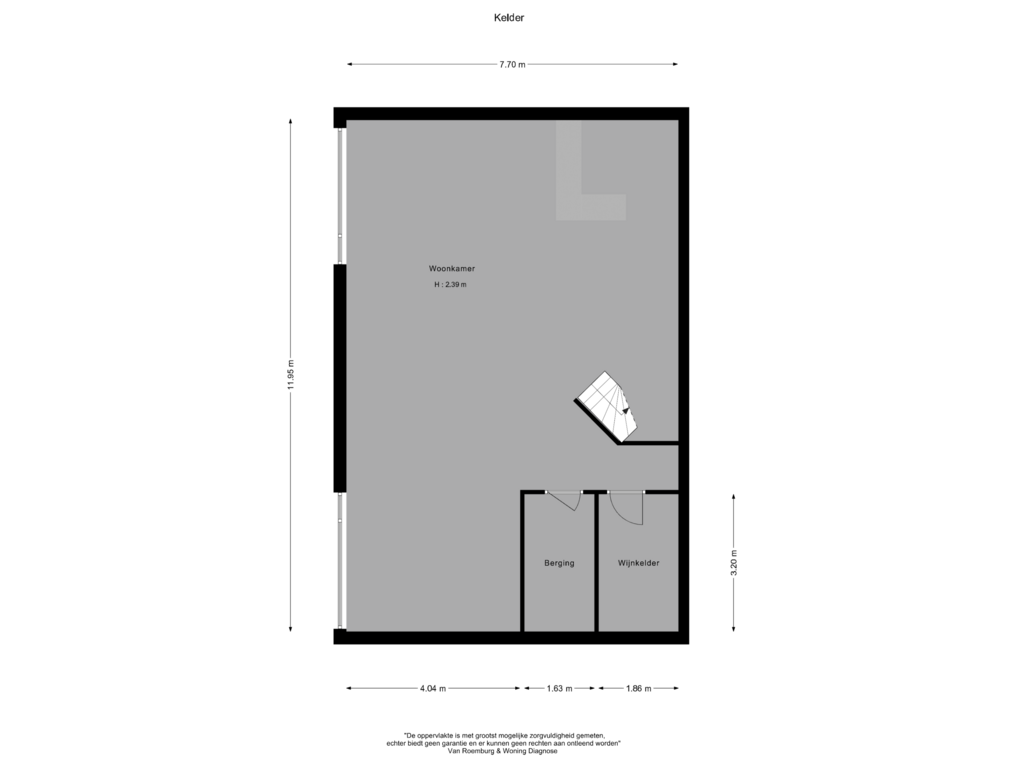 Bekijk plattegrond van Kelder van Paulihof 6