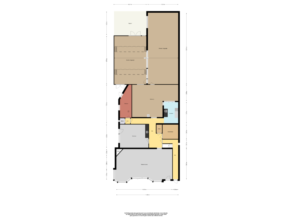 Bekijk plattegrond van floor 0 van Voorstraat 27