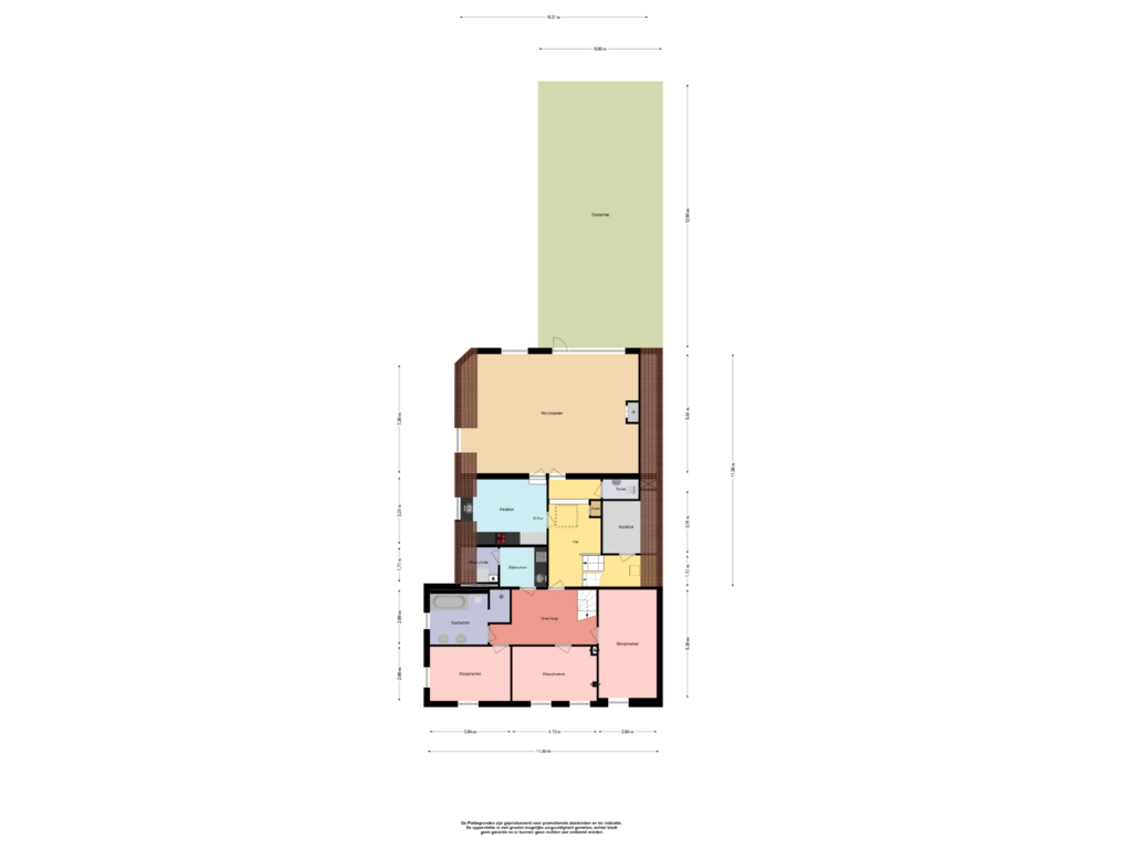 Bekijk plattegrond van floor 1 van Voorstraat 27