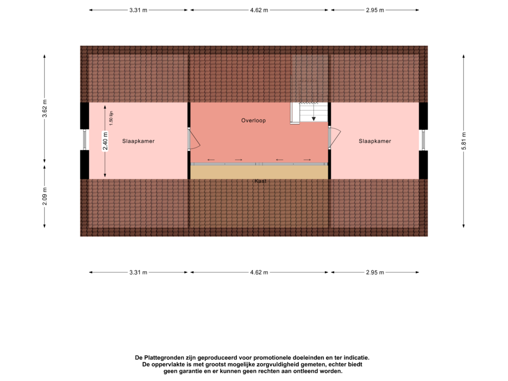 Bekijk plattegrond van floor 2 van Voorstraat 27