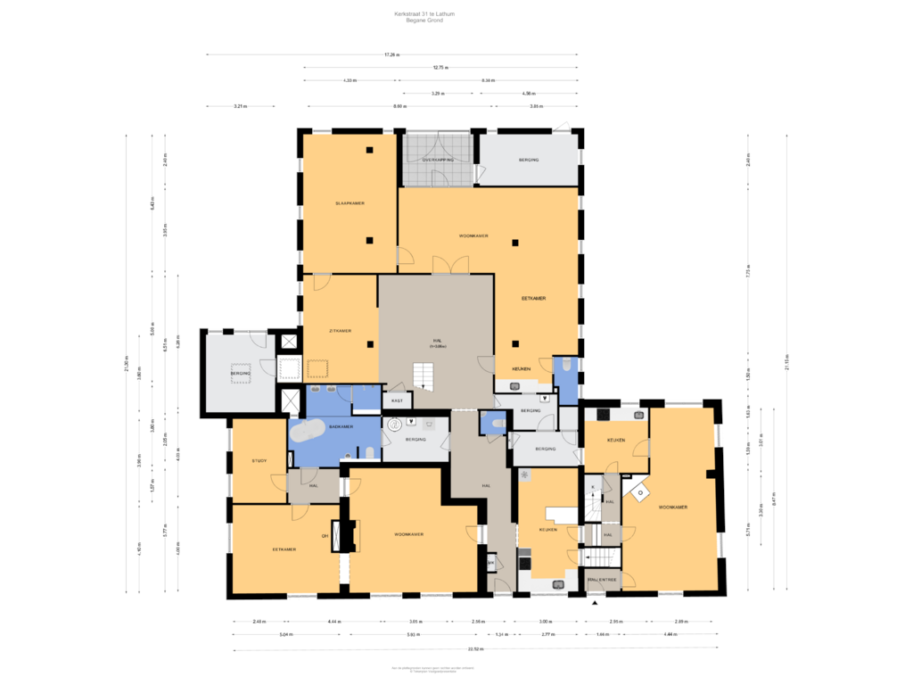 Bekijk plattegrond van Begane Grond van Kerkstraat 31