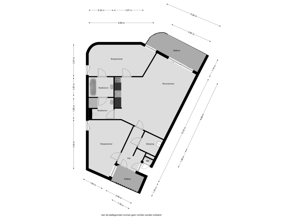 View floorplan of First floor of De Skilbank 36