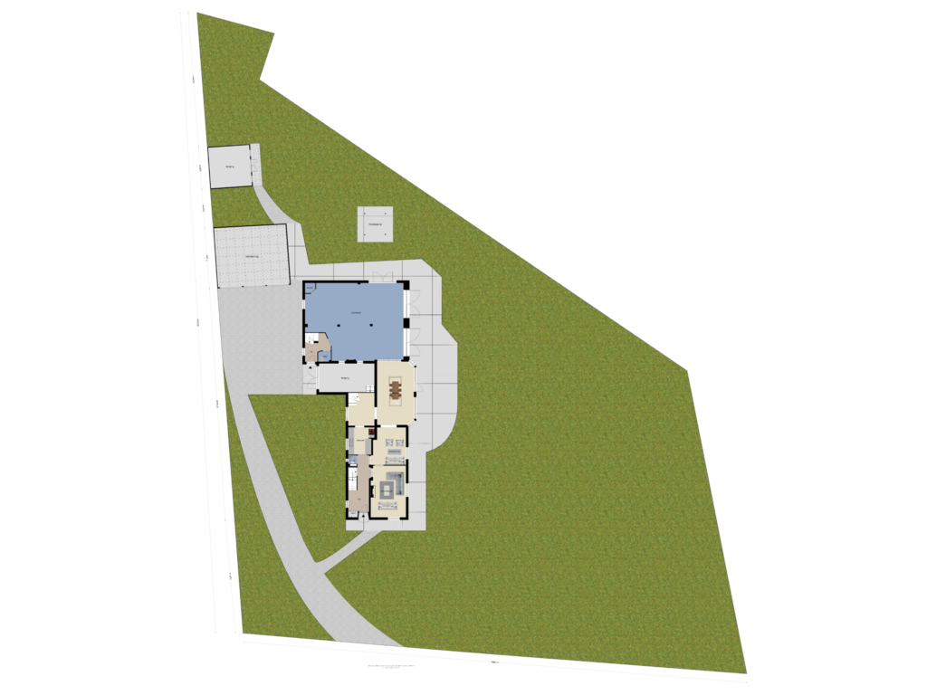 View floorplan of Begane grond Tuin of Dommelstraat 2