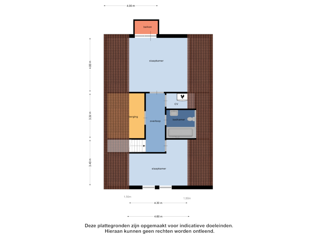 Bekijk plattegrond van Eerste Verdieping van Binnenweg 6