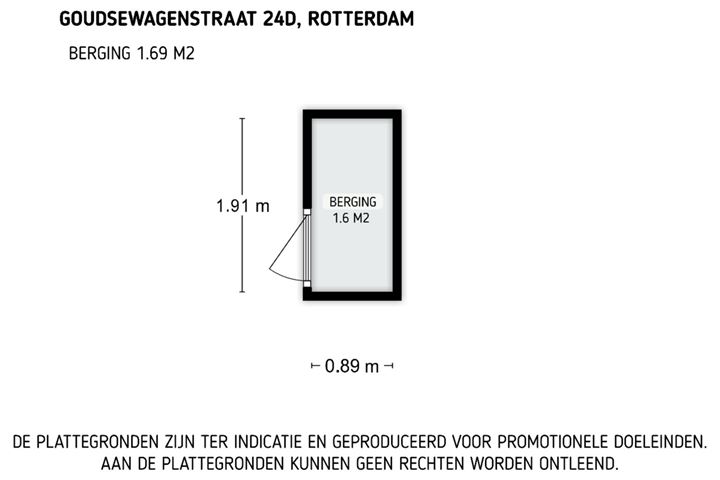 Bekijk foto 23 van Goudsewagenstraat 24-D