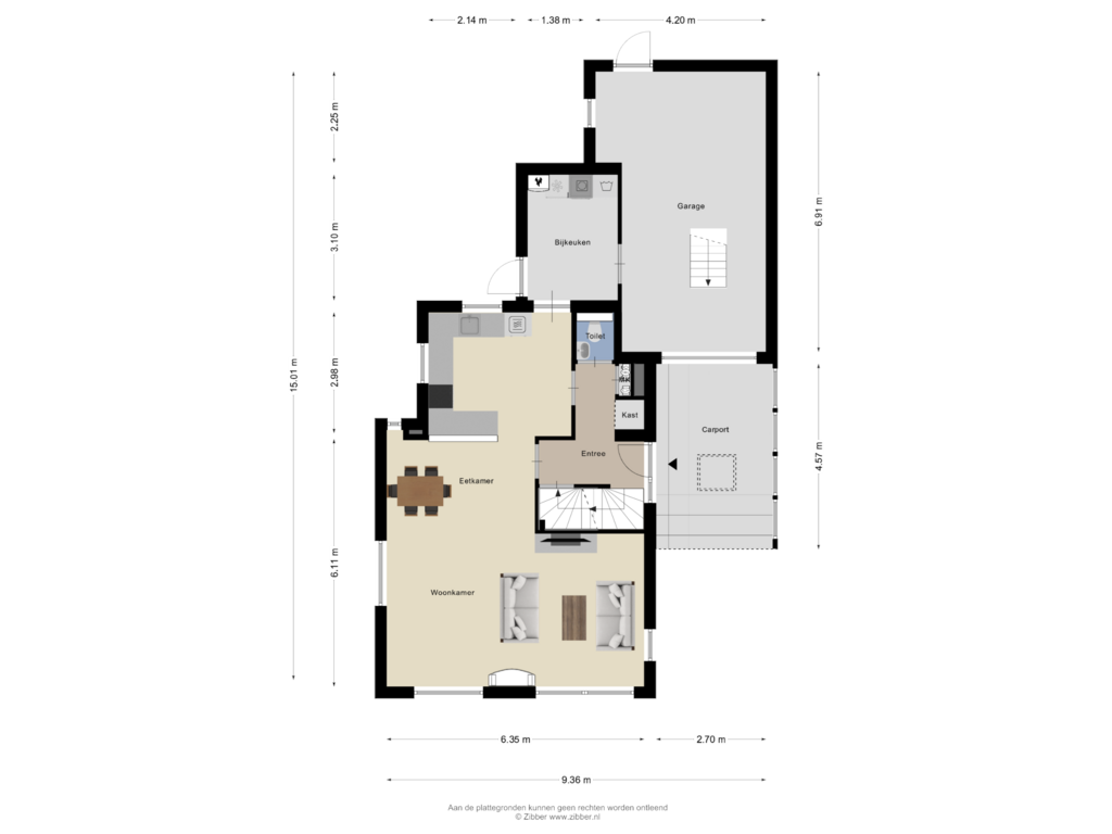 Bekijk plattegrond van Begane Grond van Bocholtsestraatweg 64