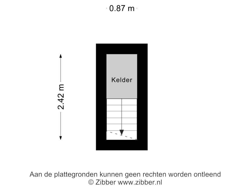 Bekijk plattegrond van Kelder van Bocholtsestraatweg 64