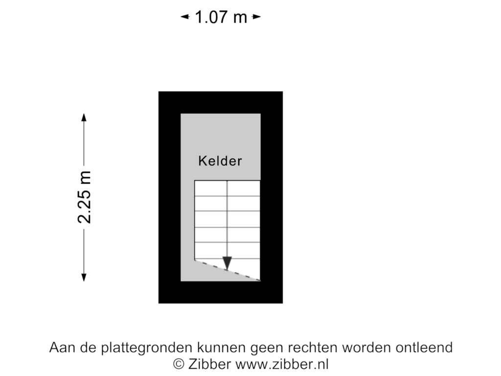 Bekijk plattegrond van Kelder van Bocholtsestraatweg 64