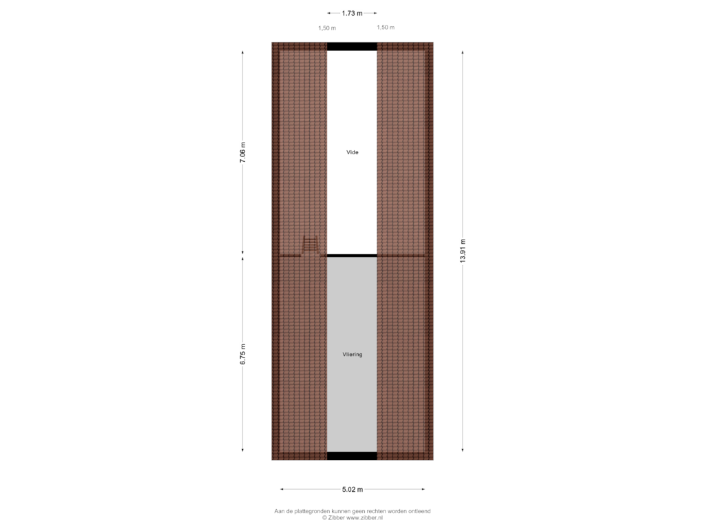 Bekijk plattegrond van Vliering van Elisabethplaats 30