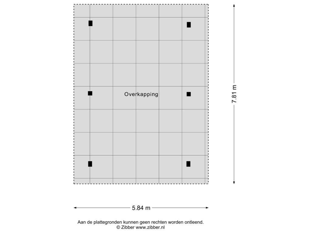 View floorplan of Overkapping of Kruislandsedijk 28