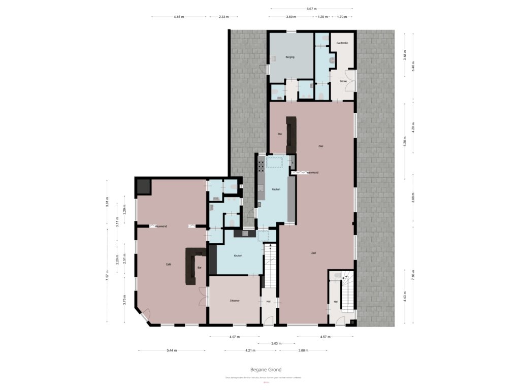 Bekijk plattegrond van Begane Grond van Hulserstraat 10