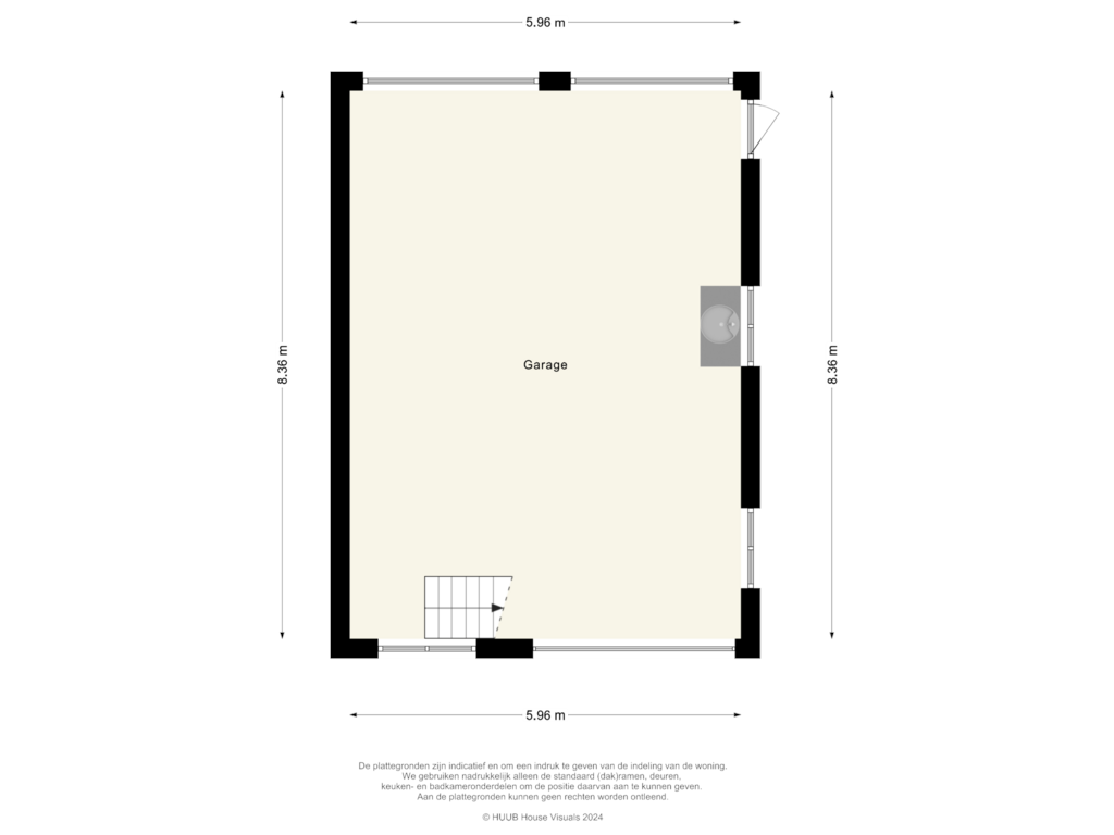 View floorplan of Garage of De Venen 5-A