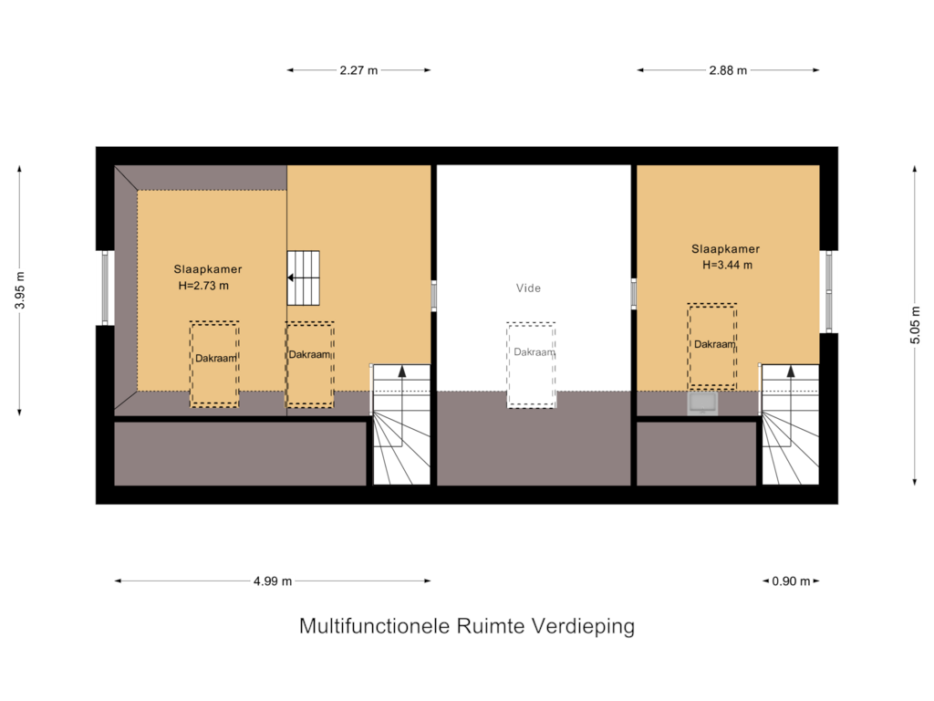 Bekijk plattegrond van Multifunctionele Ruimte Verdieping van Warfveendijk 20