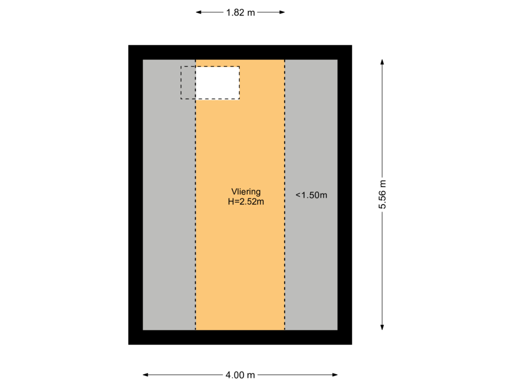 View floorplan of Vliering of Studler van Surcklaan 17