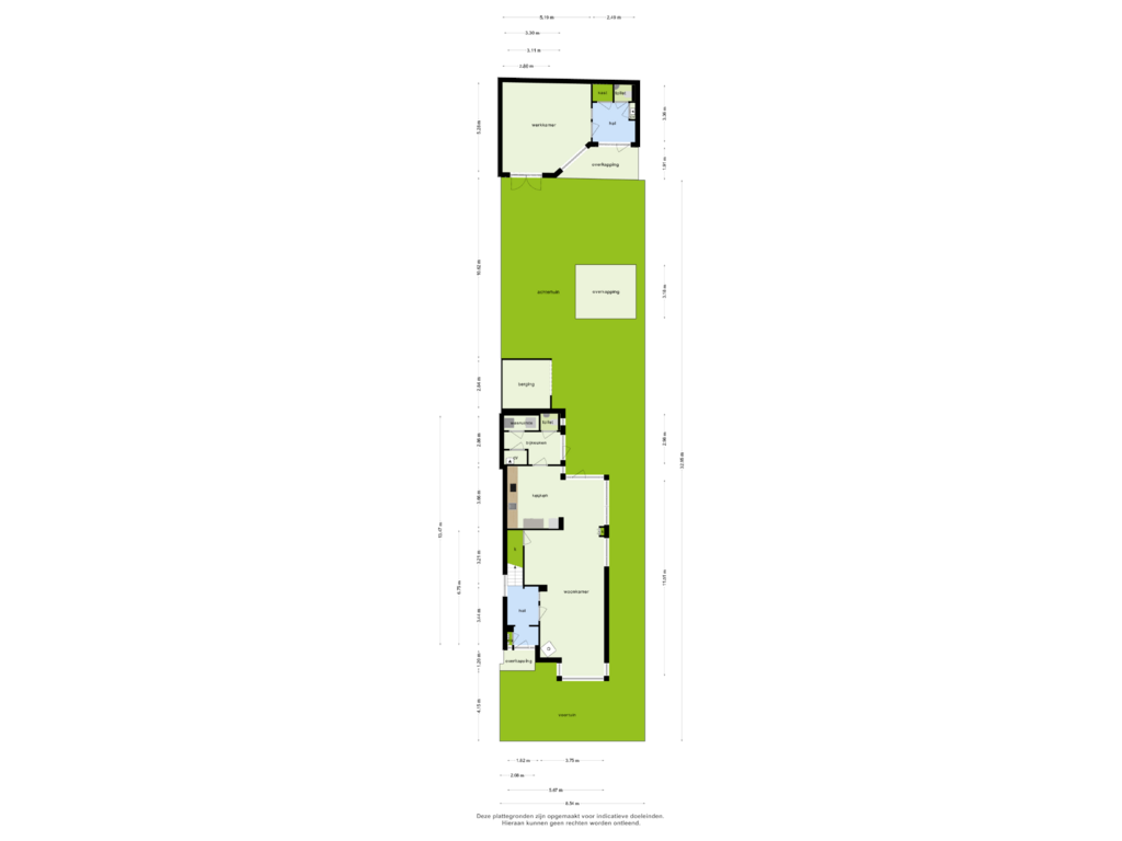 View floorplan of overzicht woning of Gemullehoekenweg 41