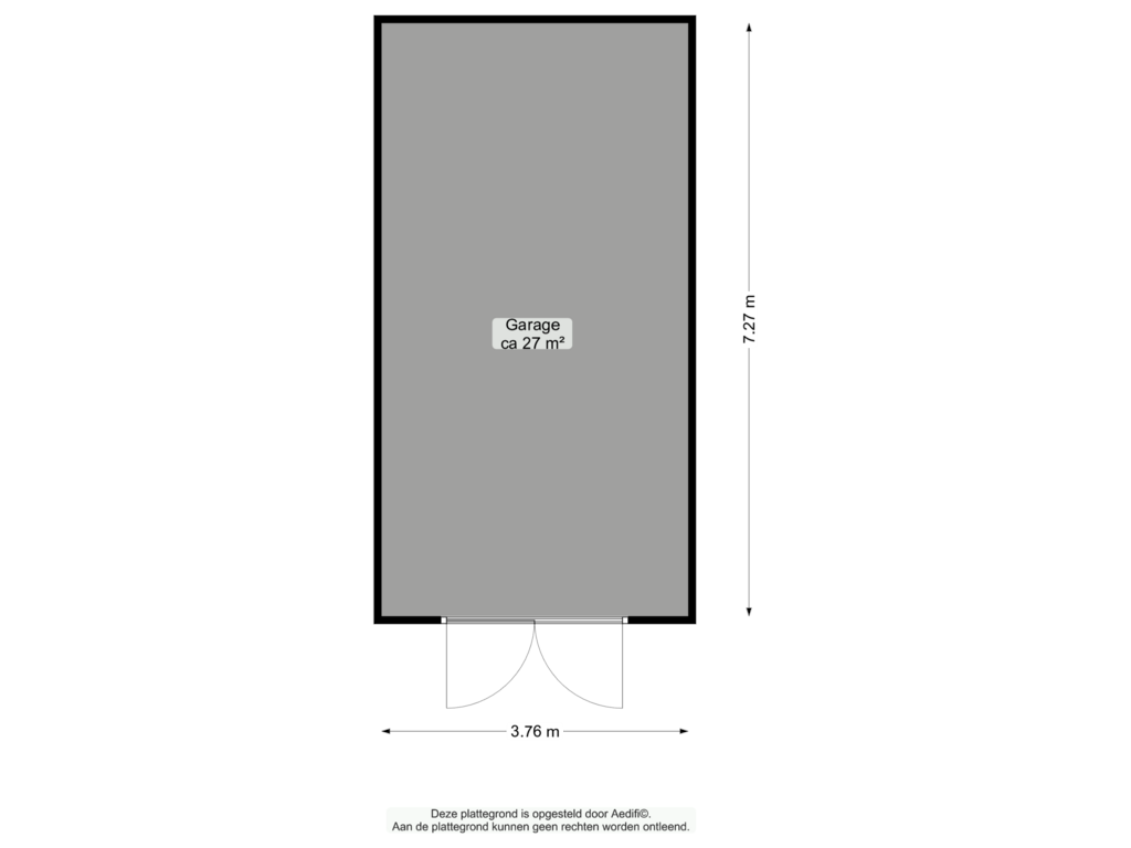 Bekijk plattegrond van Garage van Burg. J.G. Legroweg 70