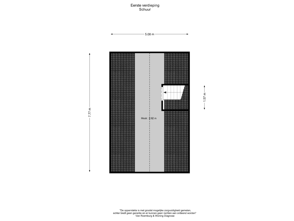 Bekijk plattegrond van Schuur 1E van Wehmestraat 1