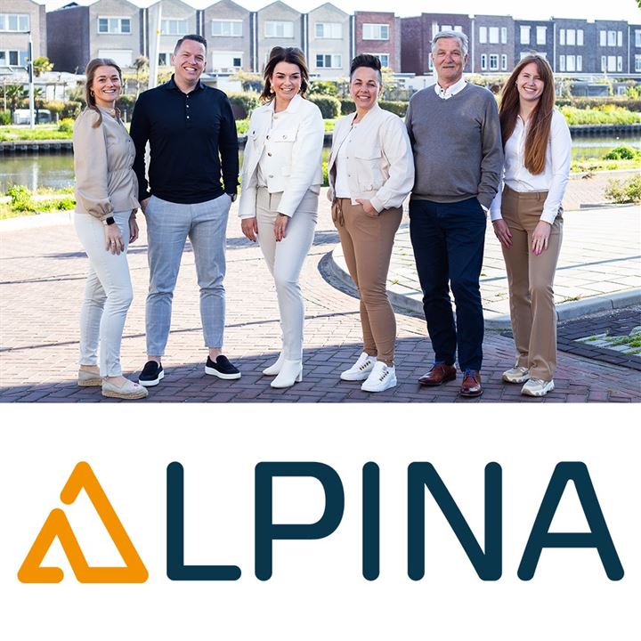 Alpina Rijnsburg (voorheen De Leeuw Makelaardij) logo