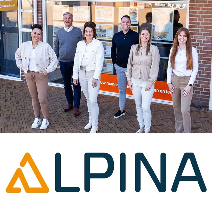 Alpina Katwijk (voorheen De Leeuw Makelaardij) logo