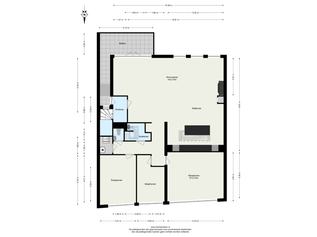 Bekijk plattegrond van Verdieping 2 van Mathenesserlaan 202-B