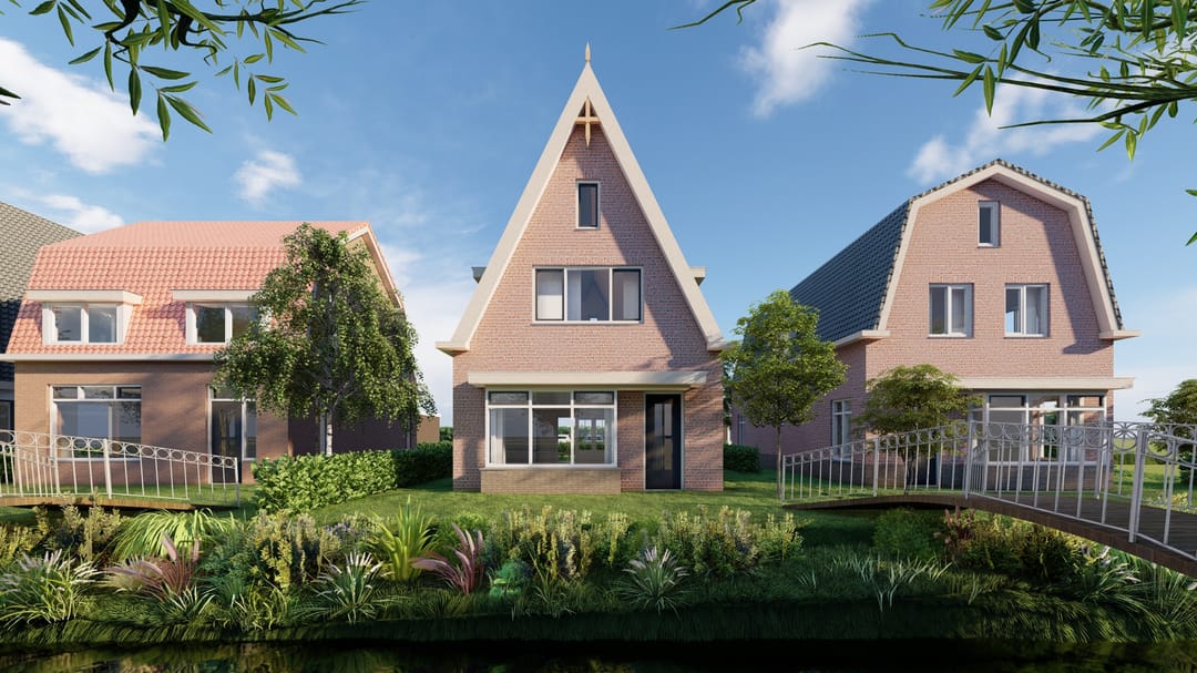 Foto 3 van 5 bouwkavels - Dijklaan Bergambacht - IN VOORBEREIDING