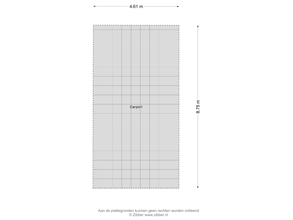 Bekijk plattegrond van Carport van Langstraat 5