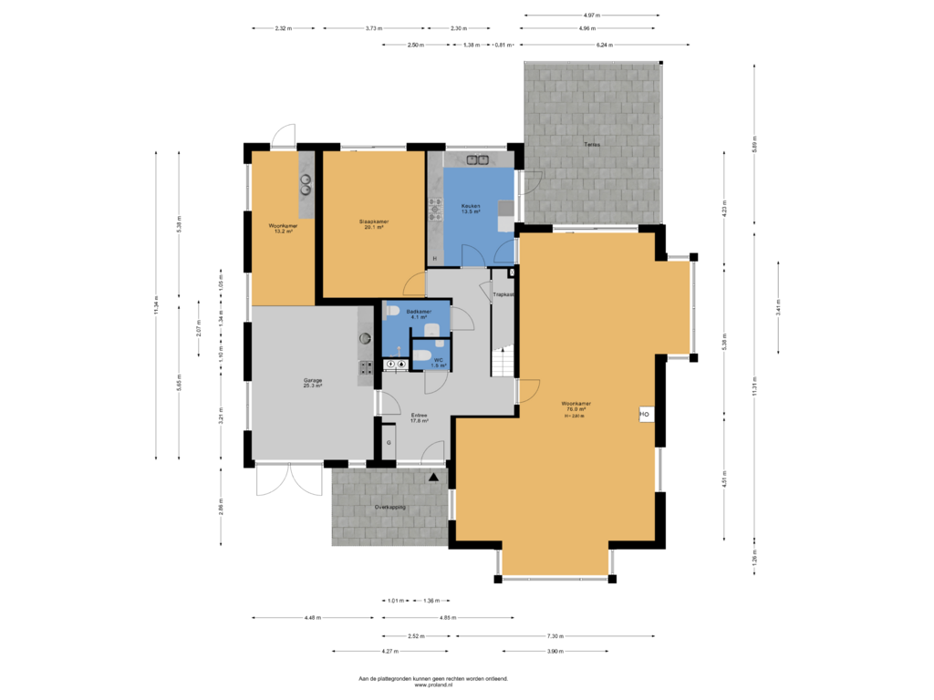 Bekijk plattegrond van Begane Grond van Koninginnenpage 21