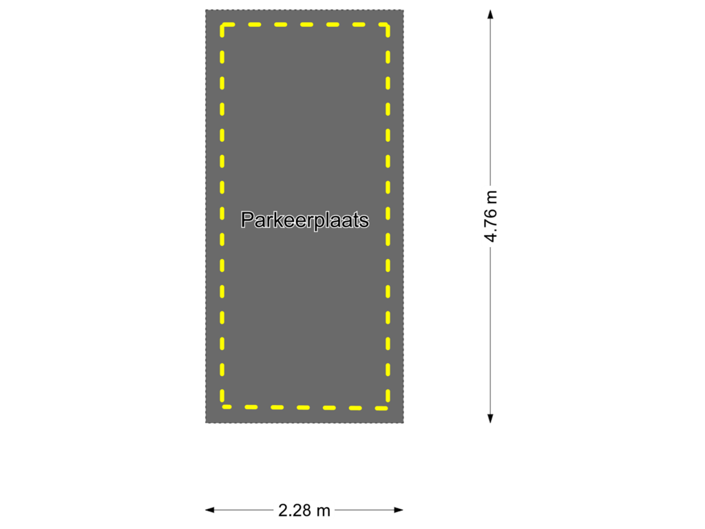 Bekijk plattegrond van Parkeerplaats van Piet Smitkade 172