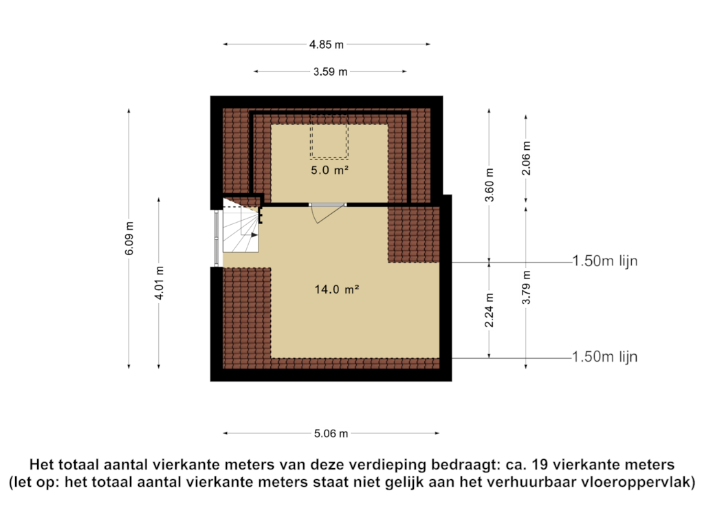 View floorplan of Bog-2e of Kornputsingel 46