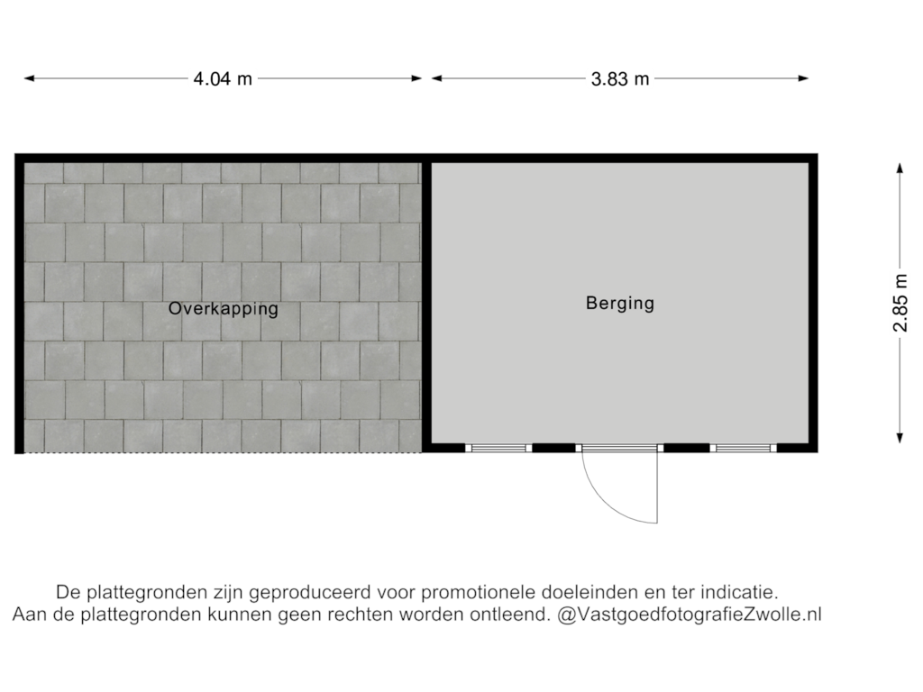 Bekijk plattegrond van Berging van Ratelaar 51