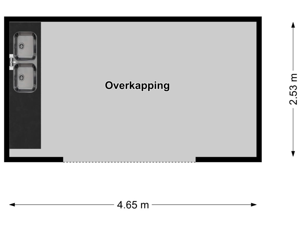 Bekijk plattegrond van Veranda van Bloklaan 22-AZG03