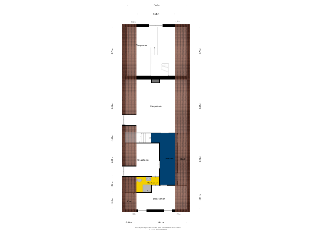 Bekijk plattegrond van Eerste Verdieping van Wegedoorn 6