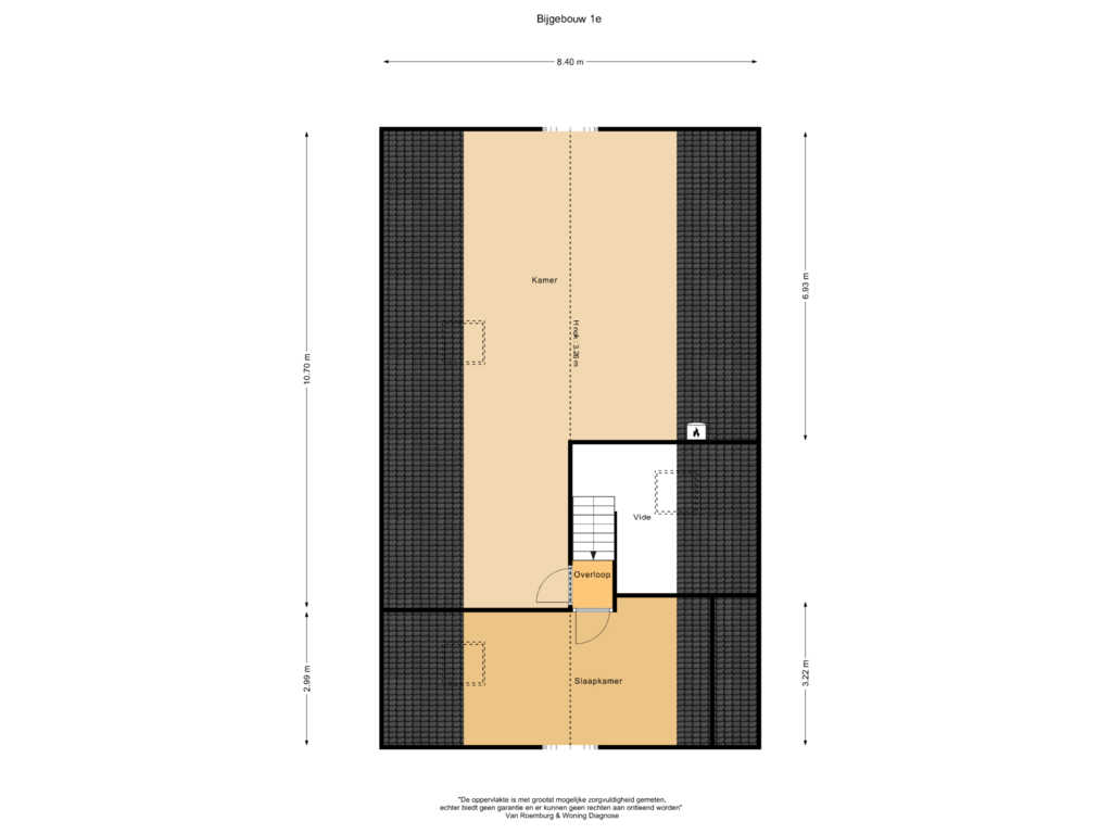 View floorplan of Bijgebouw 1e of Wilnisse Zuwe 35