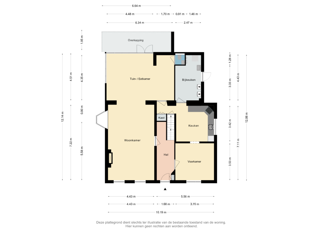 Bekijk plattegrond van Begane Grond van Reijmerstokkerdorpsstraat 155