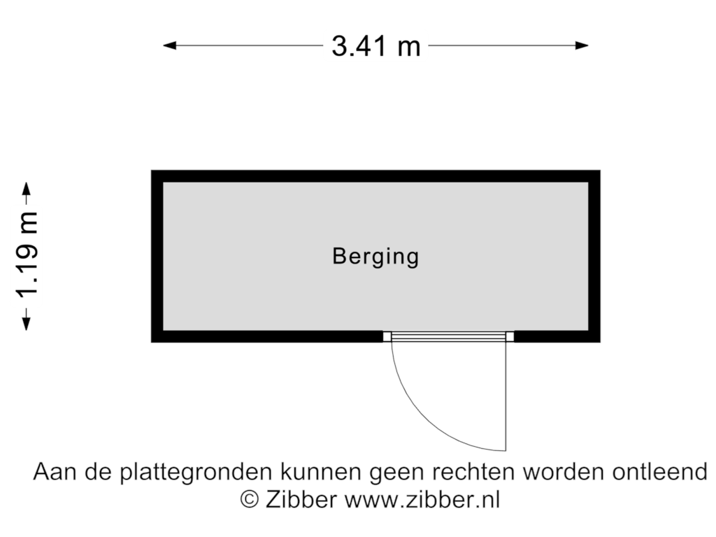 Bekijk plattegrond van Berging van Kering 1