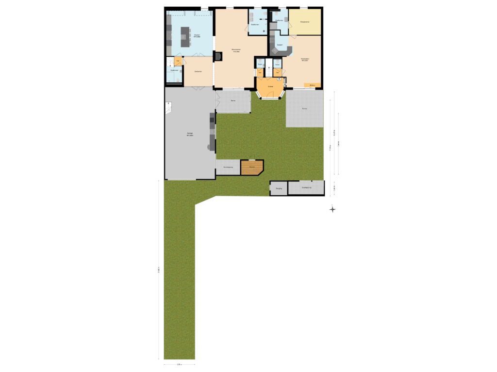 Bekijk plattegrond van Situatie van Prins Hendriklaan 15