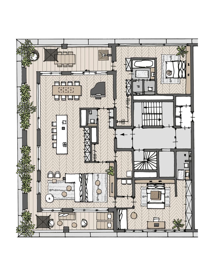 Foto 10 van Iris penthouse The Ruby II (Bouwnr. 463)