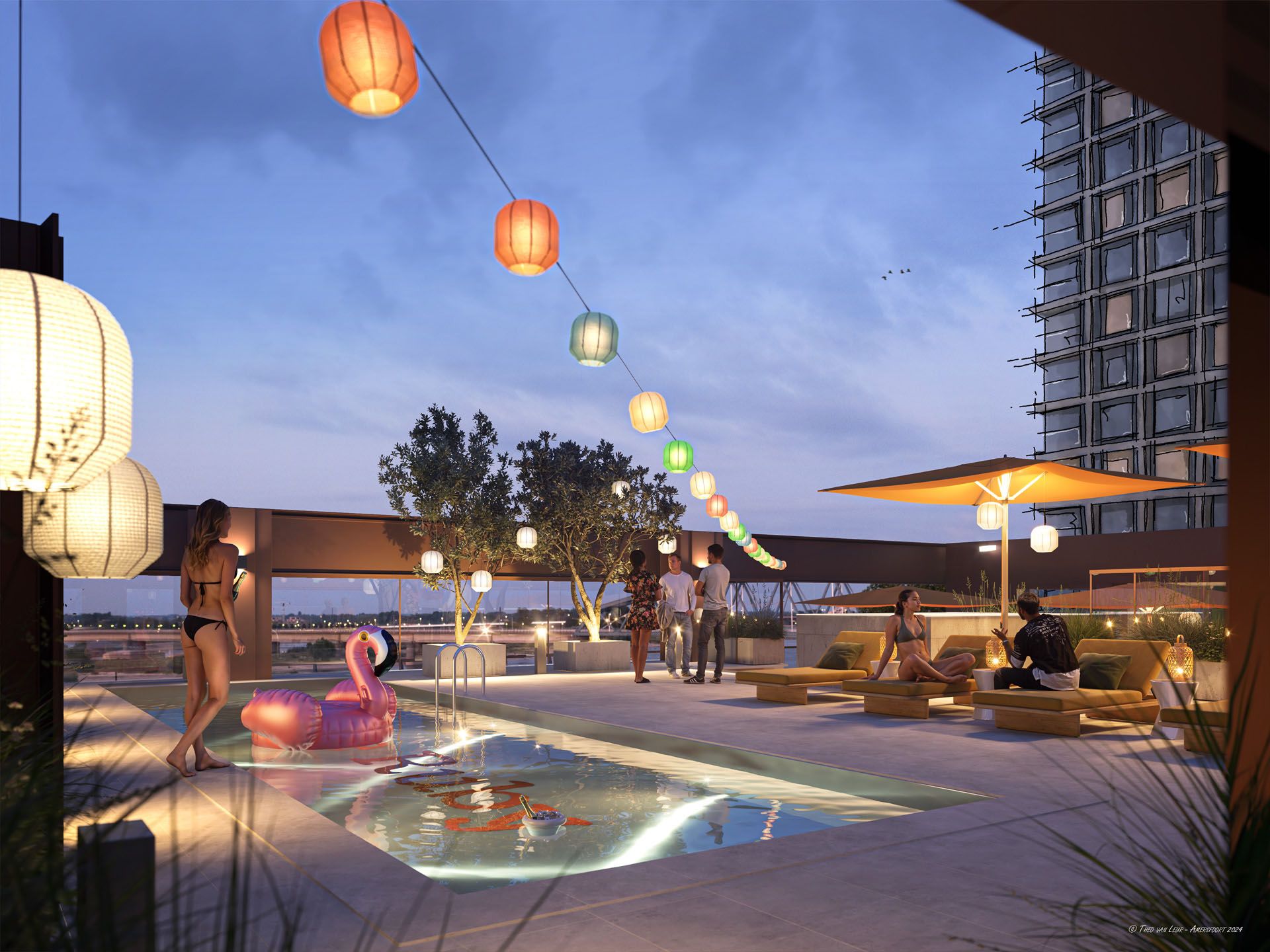 Iris penthouse The Ruby (Bouwnr. 467), Nijmegen, 6541AD, Gelderland, Nederland  